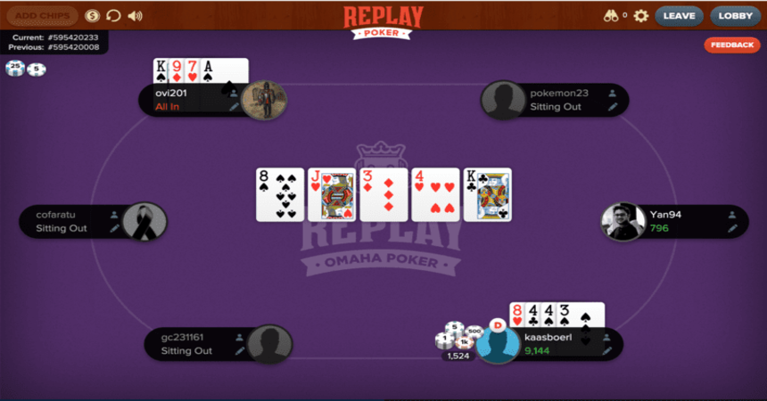 Omaha Hold 'em - Phiên bản độc đáo của Poker