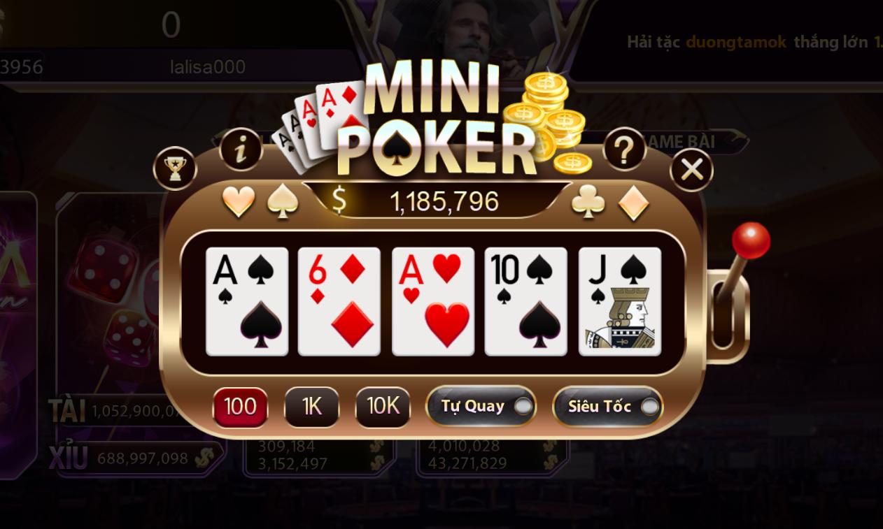 Tiết lộ luật chơi Mini Poker chi tiết mà bạn nên khám phá ngay