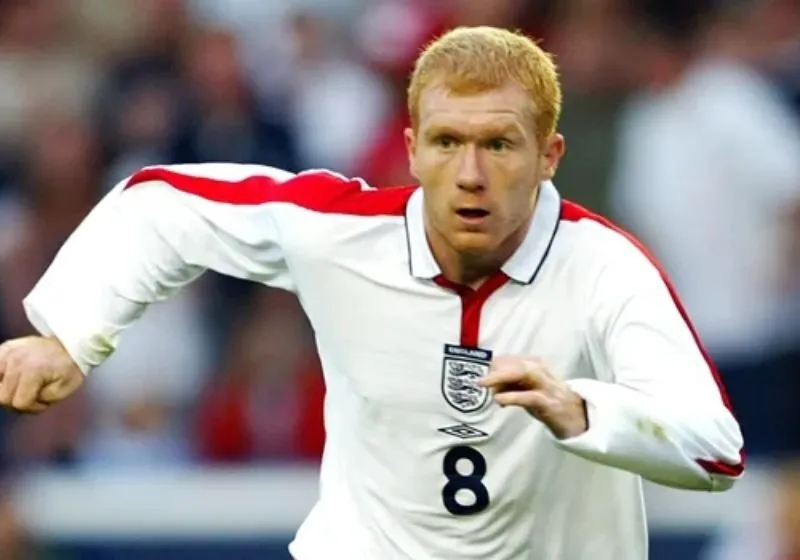 Paul Scholes trong màu áo Manchester United